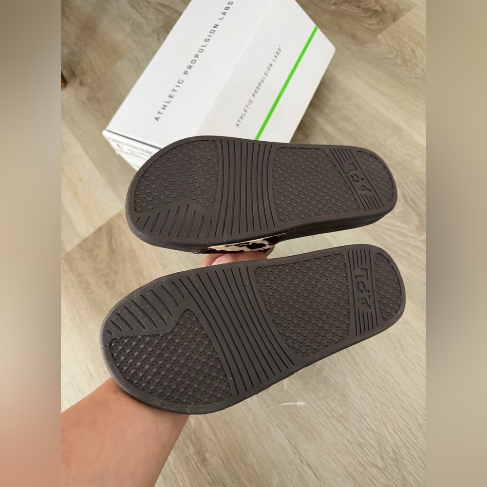 NEW | APL Iconic Slides - Cow Hide (Brown) - Picture 3 of 4